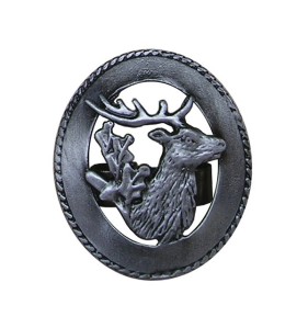 Bolos ties red deer head