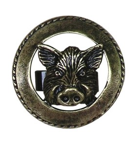 Bolos ties boar head