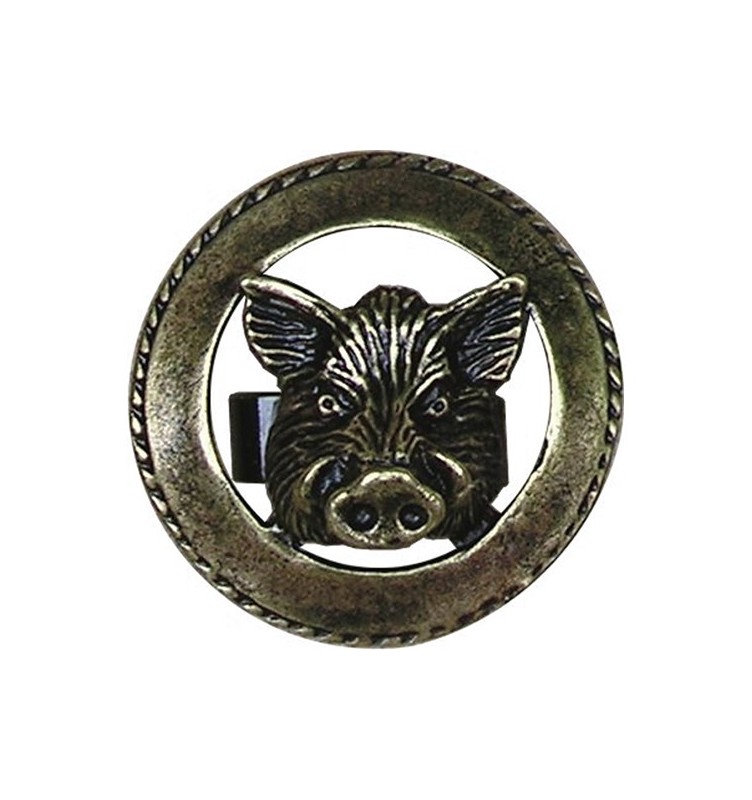 Bolos ties boar head