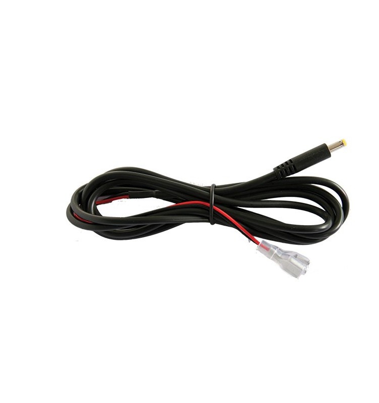 Cable battery power for sprung camera